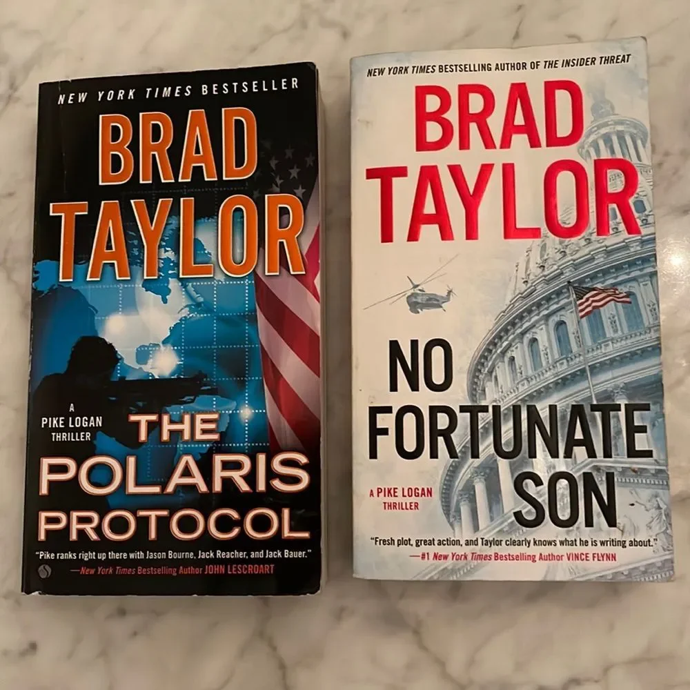 2 books by Brad Taylor